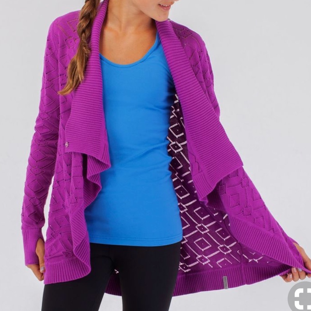 IVIVVA GIRLS wrap around knit sweater